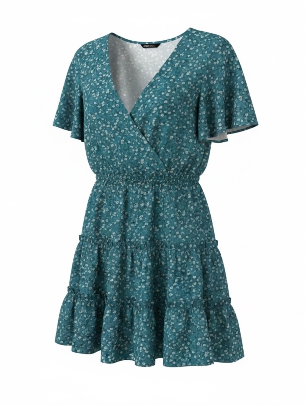 NWOT RUFFLED BOTTOM DRESS